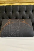 Rudu Ortopedik, Siyah Kılıf Visco Visko Bütün Sünger Yastık 60x40x15 cm 1250 gr Omuz/Boyun Destekli - 3