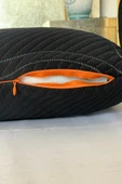 Rudu Ortopedik, Siyah Kılıf Visco Visko Bütün Sünger Yastık 60x40x15 cm 1250 gr Omuz/Boyun Destekli - 5