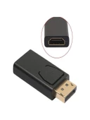 Displayport'tan HDMI Adaptörüne Mini Dönüştürücü Çevirici Video Ses Pc Dizüstü Projektör İçin - 7