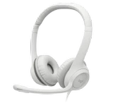 LOGITECH H390 MIKROFONLU BEYAZ KULAKLIK 981-001286 - 2