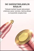 Çift Başlıklı Epilasyon Yüz Çene Işıklı Kıl Tüy Alma Mini Cep Epilasyonu - 2