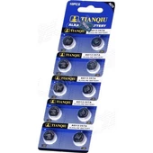 TIANQIU AG13 ALKALİN AG13/357 LR44 DÜĞME PİL (10LU PAKET) - 1