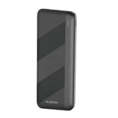 Powerbank Akıllı Koruma 10000mAh Hızlı Şarj Çift Giriş Hızlı Şarj Mikro Type-C USB Güç Kaynağı - 5