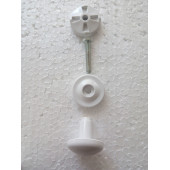 Havlupan Havlu Bornoz Beyaz Askısı Havlupan Üzeri Askılık Askı Kurutmalık Havluluk - 5