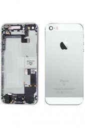 Apple İphone 5SE Full Dolu Uyumlu Kasa Beyaz - White Renk - 1