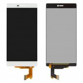 Huawei P8 Uyumlu Lcd Ekran A+ Kalite Beyaz - White Renk - 1