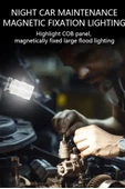 V15 Edc El Feneri 1200lm Anahtarlık Işık Tip-c Şarj Edilebilir Taşınabilir Mini Torch Mıknatıs Klips Ile Kamp Cep Fener - 2
