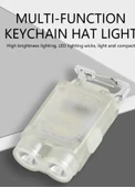 V15 Edc El Feneri 1200lm Anahtarlık Işık Tip-c Şarj Edilebilir Taşınabilir Mini Torch Mıknatıs Klips Ile Kamp Cep Fener - 8