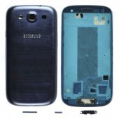 Samsung Galaxy S3 Neo I9301 Uyumlu Kasa A+ Kalite Siyah - Black Renk - 1