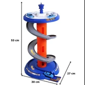Garage Playset Otopark Oyun Seti Döner Platformlu Garaj Seti - 4