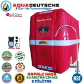 AQUA DEUTSCHE PREMIUM KIRMIZI BEYAZ POMPALI 8 LİTRE 5 FİLTRE 10 AŞAMA SU ARITMA CİHAZI thumbnail 1