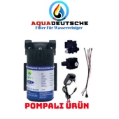 AQUA DEUTSCHE PREMIUM GRİ SİYAH POMPALI 8 LİTRE 5 FİLTRE 10 AŞAMA SU ARITMA CİHAZI thumbnail 2