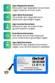Arzum Robotek X2 AR4301 Robot Süpürge Bataryası (ULTRA YÜKSEK KAPASİTE) 3500mAh Robot Süpürge Pil - 3