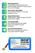 Arzum Robotek X2 AR4301 Robot Süpürge Bataryası (ULTRA YÜKSEK KAPASİTE) 3500mAh Robot Süpürge Pil - 2