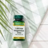Nature's Bounty Calcium Magnesium Zinc 100 Tablet thumbnail 3