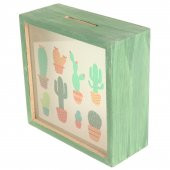 YEŞİL ÇOKLU KAKTÜS KUMBARA - 3