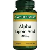 Nature's Bounty Alpha Lipoic Acid 200 mg 30 Kapsül thumbnail 1
