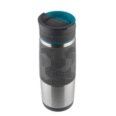 Contigo Metra Vakumlu Termos Matara Tek El Çevir İç 470ml - Gri - 4