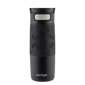 Contigo Metra Vakumlu Termos Matara Tek El Çevir İç 470ml - Siyah - 1