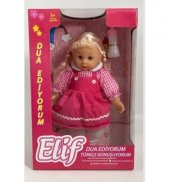 40 cm Türkçe Konuşan Dua Eden Elif Bebek 7152 - 1