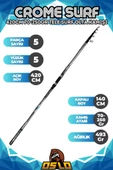 Oslo Crome 420cm 70-250 gr Tele Surf Olta Kamışı - 1