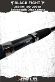 Oslo Black Fight 360 cm 100-200 gr Teleskopik Olta Kamışı thumbnail 3