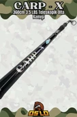Oslo Carp-X 360cm 3.5 LBS Teleskopik Olta Kamışı thumbnail 3