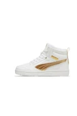 Puma Rebound v6 Metallic Dream 397474 01 Kadın Sneaker Ayakkabı Beyaz Altın 36-40 - 1