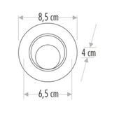 Cata 8W Safir LED Spot Günışığı CAT CT-5256G - 3