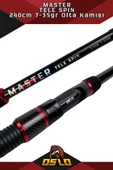 Oslo Master 240cm 7-35 gr Tele Spin Olta Kamışı thumbnail 4