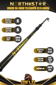 Oslo North Star 390cm 50-150gr Teleskopik Olta Kamışı thumbnail 1