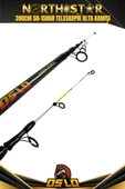 Oslo North Star 390cm 50-150gr Teleskopik Olta Kamışı thumbnail 4