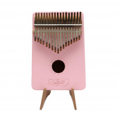 Kalimba Full Set -Hediye Paketi - Stand- Sarkı Notalar Bebek Pembesi - 4