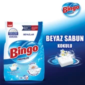Bingo Premium Toz Çamaşır Deterjanı 7 Kg Beyaz 2'li - 5