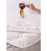 ŞMTSTYLE Bebek Çocuk Alezi 60X120cm, Sıvı Geçirmez Pamuklu Yatak Çarşaf Koruyucu - 2