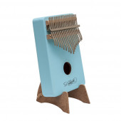 Kalimba Full Set -Hediye Paketi - Stand- Sarkı Notalar Bebek Mavisi - 3
