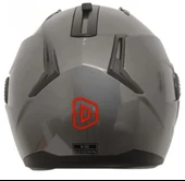 Beon B700 Full Face Çene Açılır Güneş Vizörlü Motosiklet Kaskı XL Beden Gri thumbnail 2