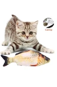 Oyun Seti Kedi Tüneli 1 Ad Elastik Olta 1 Ad  Peluş Balık Sazan 1 Ad  Peluş Fare Turuncu 1 Ad - 5