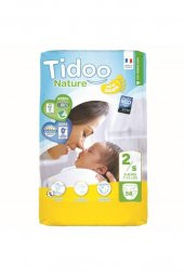 Tidoo Hipoalerjenik Ekolojik Bebek Bezi No:2   3-6 Kg 58 Adet - 1