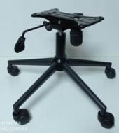 Konik Metal Ayak Çift Kollu Mekanizma Siyah Renk thumbnail 2