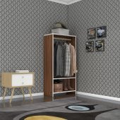 Kenzlife giysi dolabı rüknettin 120X060X30 cvz gardırop thumbnail 1