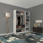 Kenzlife giysi dolabı dursun 180x150x40 byz gardırop - 1