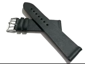 Fado & Her Saate Uyumlu greyzi  Deri Saat Kordonu 22 mm  (92) siyah thumbnail 1