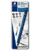 Staedtler Mars Lumograph 6lı Çizim Kalem Seti - 1