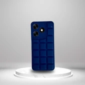 Tecno Spark 10 4G Uyumlu Tlp Silikon Madlen Case LACİVERT - 1