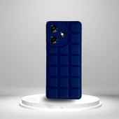 İnfinix Hot 30 Uyumlu Tlp Silikon Madlen Case LACİVERT - 1