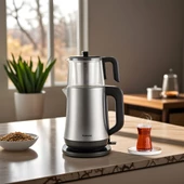 Royaltea Elegant 1777H Inox Çay Makinesi - 1