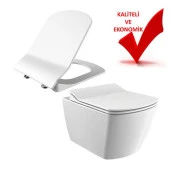 Creavit EG321 Asma Klozet + SOFT KAPAK KC5030 - 1