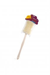 OMAK DECO BELLA Ahşap Saplı Sırt Lifi Banyo Lifi - 1