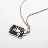 Motor Model Erkek Kolye - 4